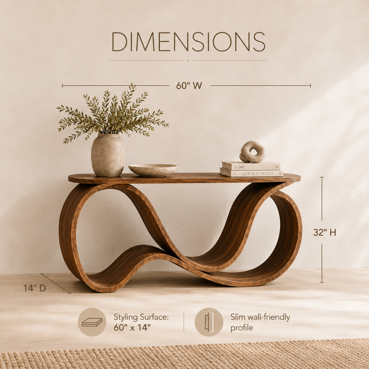 Eira Statement Console Table - Design 272 - product image 08