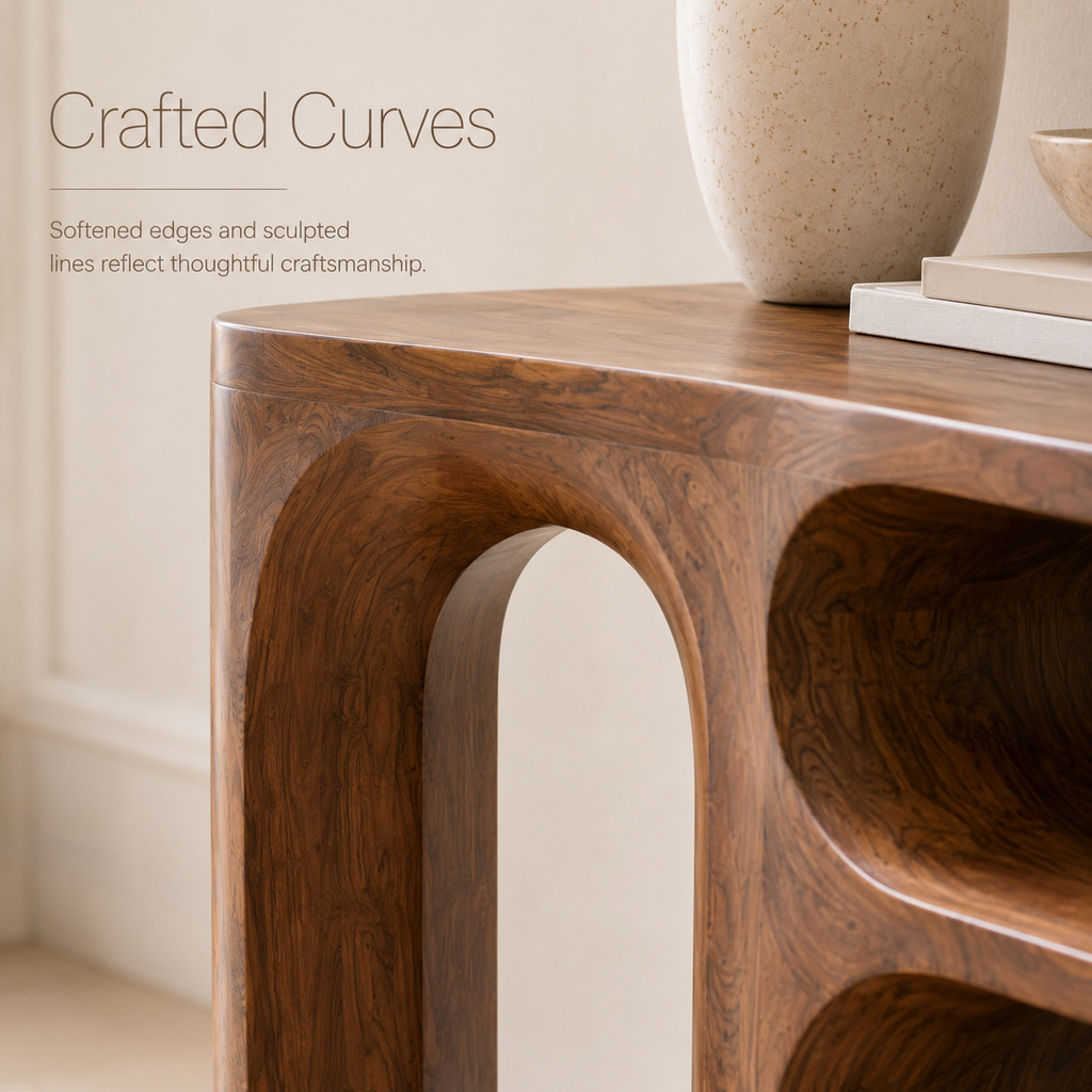 Aurelle Sculptural Console Table - Design 273 - product image 06