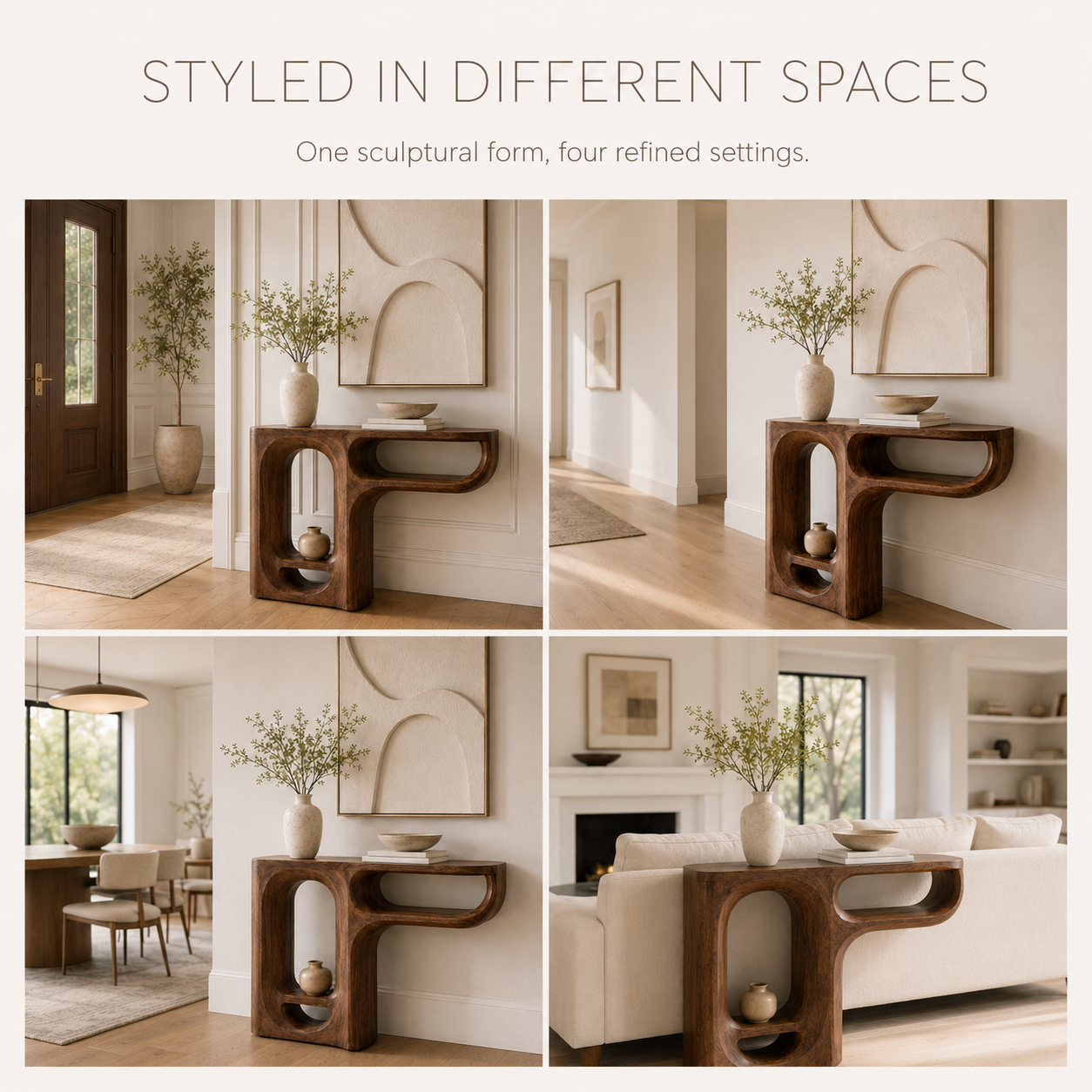 Aurelle Sculptural Console Table - Design 273 - product image 11