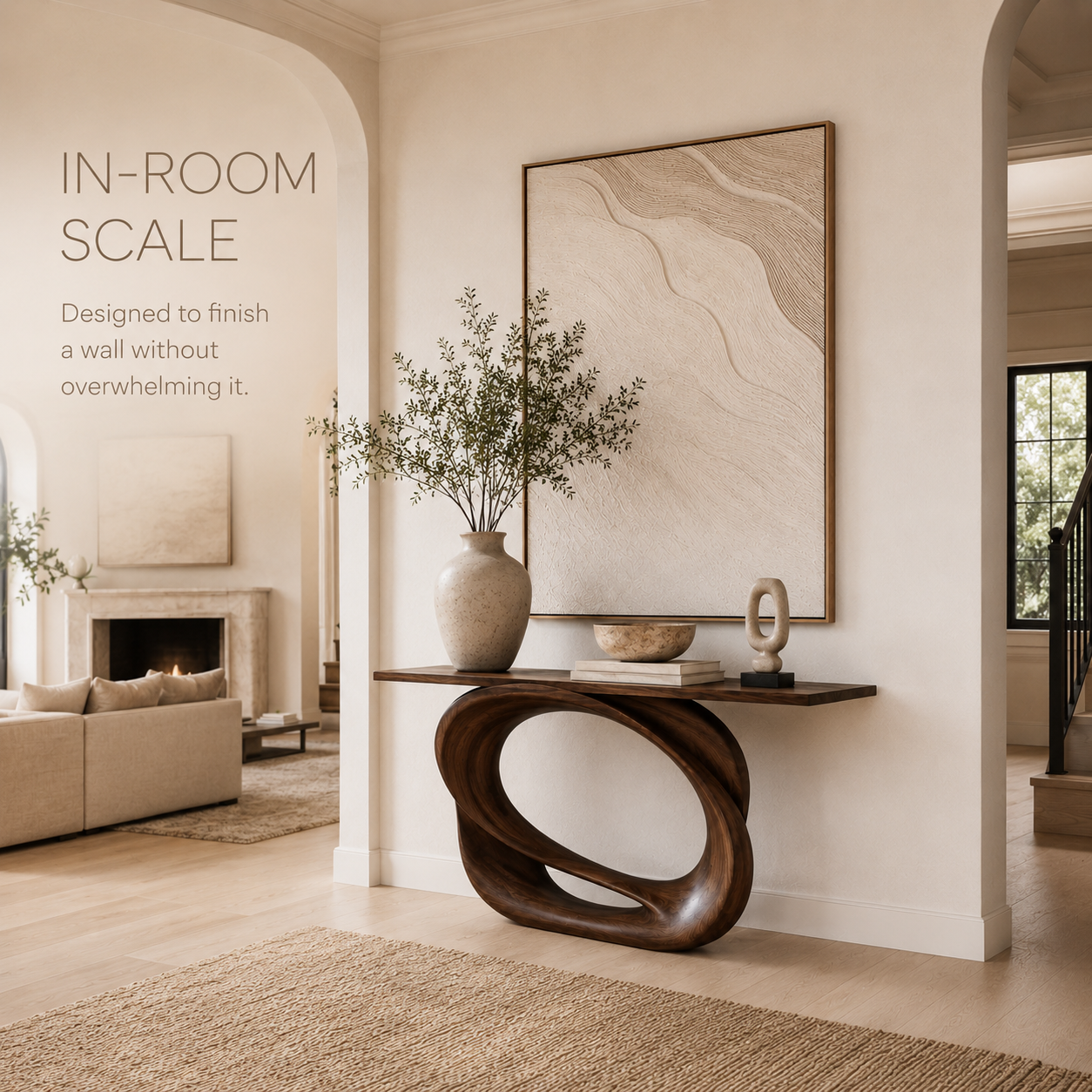Veyra Soft Curve Console Table - Design 278 - product image 04