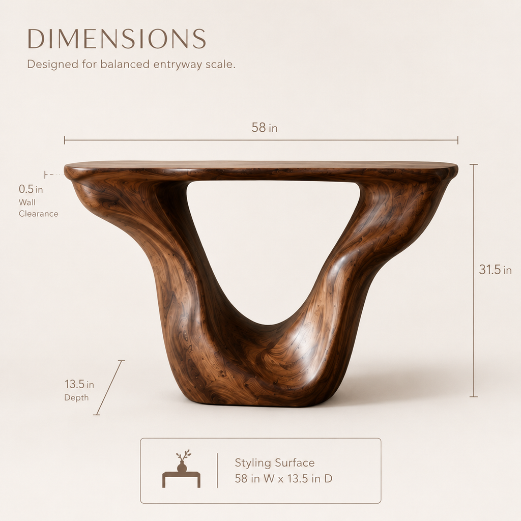 Nolan Arc Entry Console Table - Design 279 - product image 08