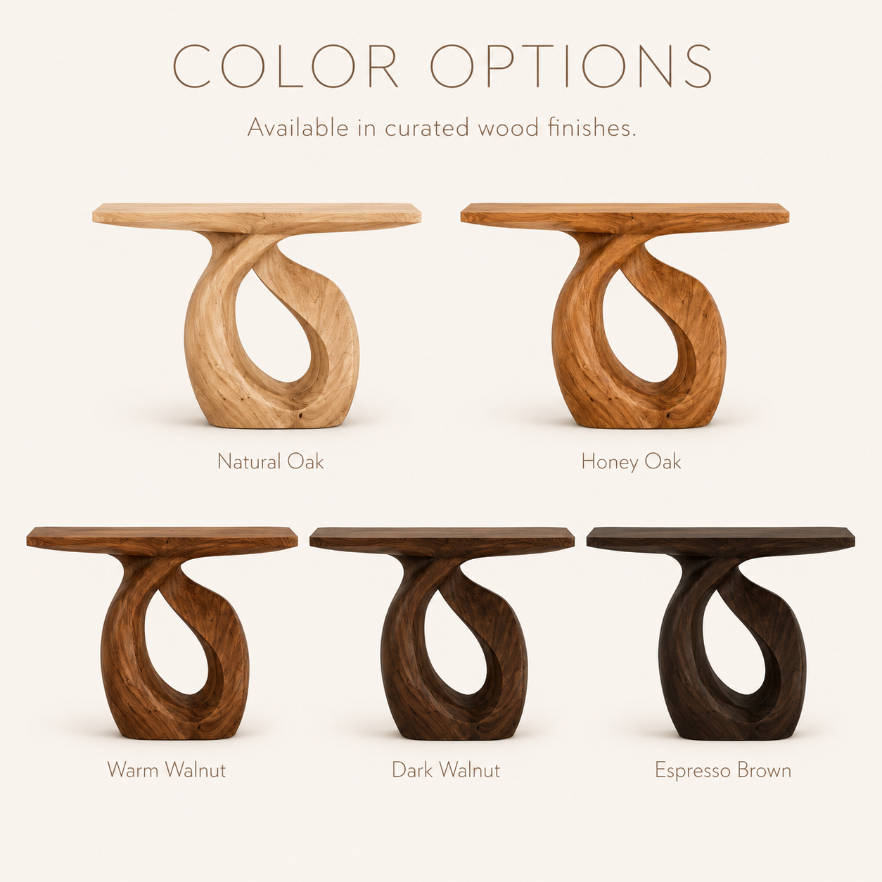Liora Warm Walnut Console Table - Design 280 - product image 11