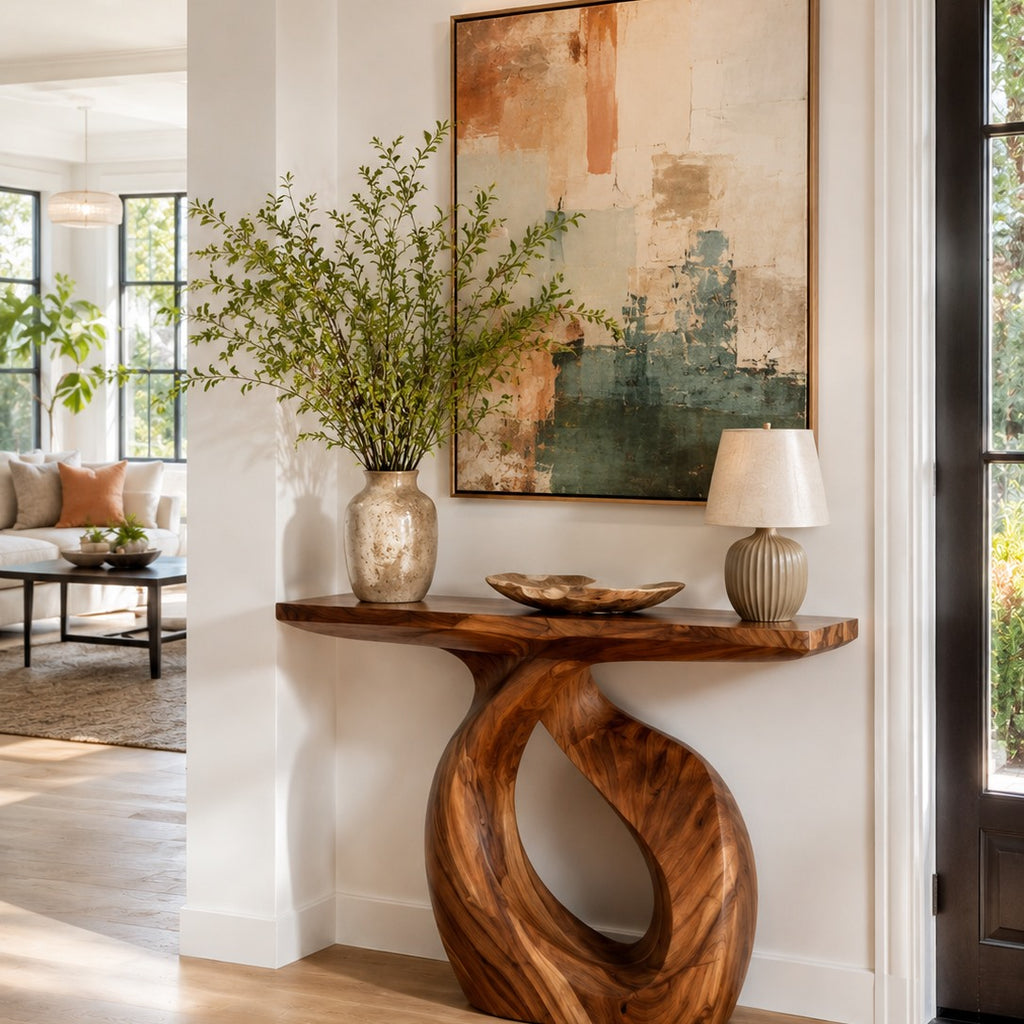 Liora Warm Walnut Console Table - Design 280 - square cover image