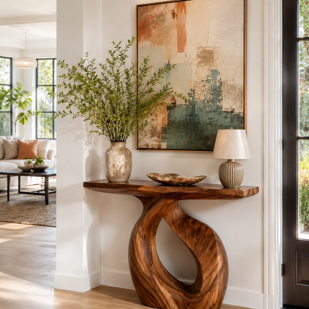 Liora Warm Walnut Console Table - Design 280 - square cover image
