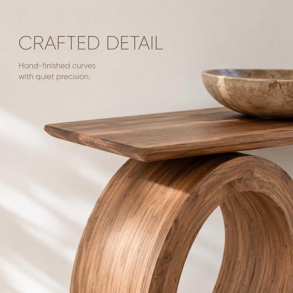 Rowan Hollow Form Console Table - Design 281 - product image 06