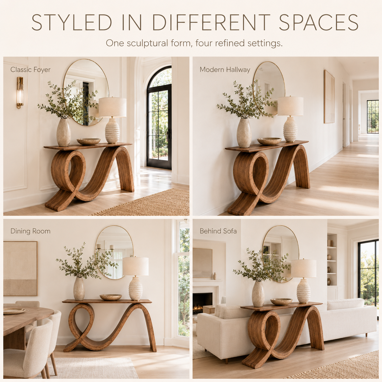 Rowan Hollow Form Console Table - Design 281 - product image 10