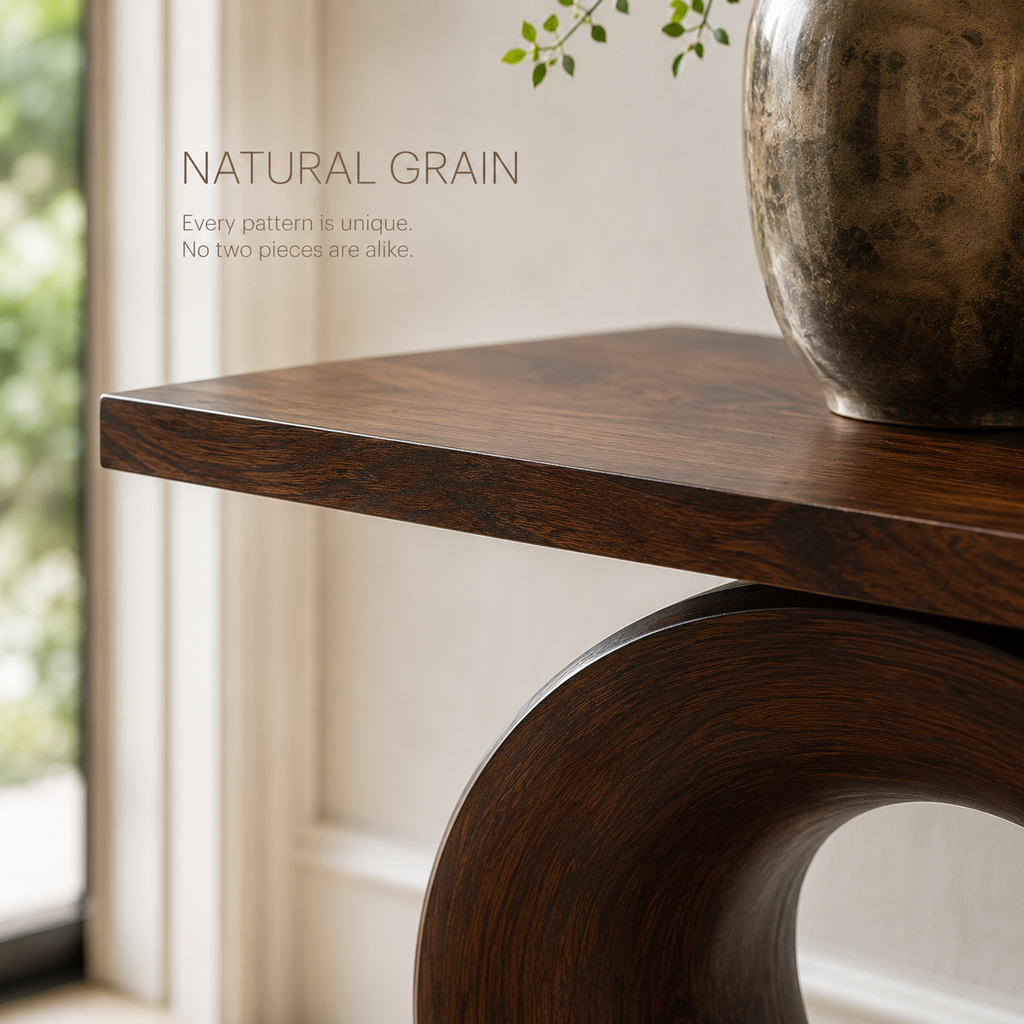Brielle Sculpted Hall Console Table - Design 282 - product image 05