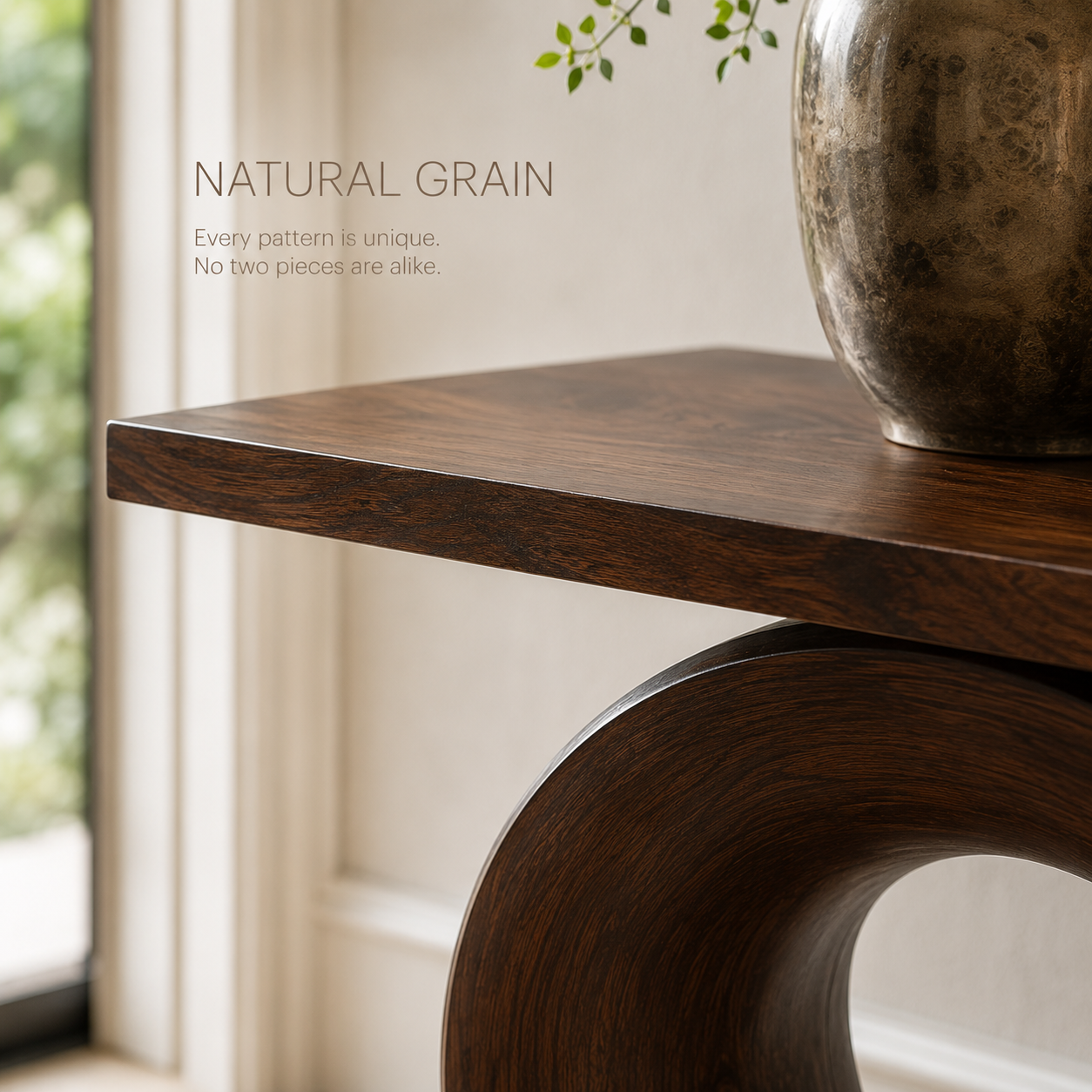 Brielle Sculpted Hall Console Table - Design 282 - product image 05