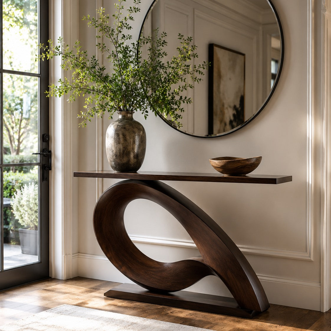 Brielle Sculpted Hall Console Table - Design 282 - square cover image
