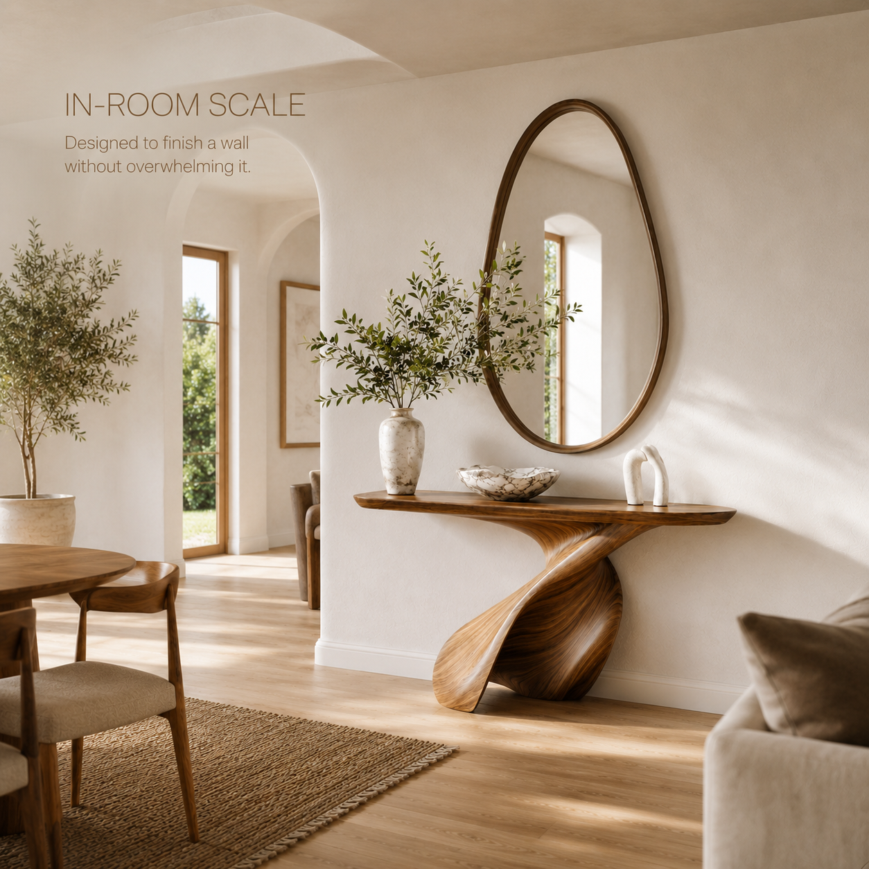 Orin Organic Modern Console Table - Design 283 - product image 04