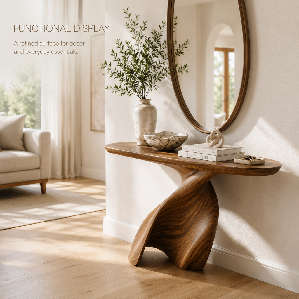 Orin Organic Modern Console Table - Design 283 - product image 07