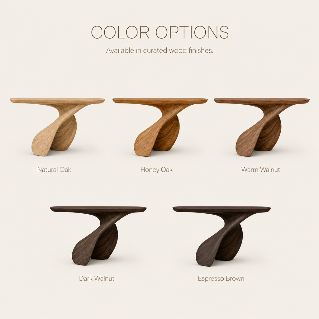 Orin Organic Modern Console Table - Design 283 - product image 10