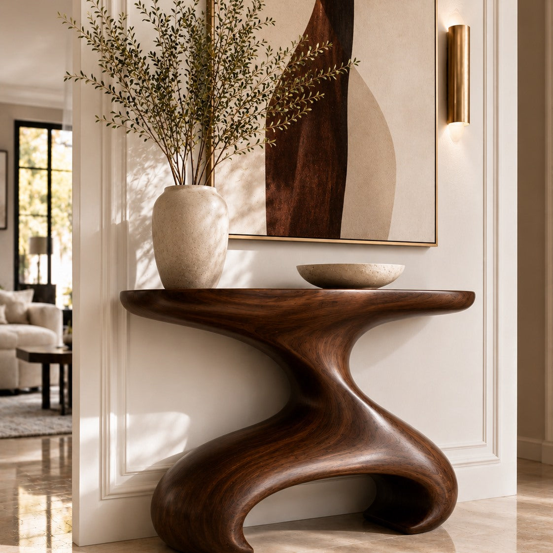 Mira Flow Wood Console Table - Design 286 - square cover image