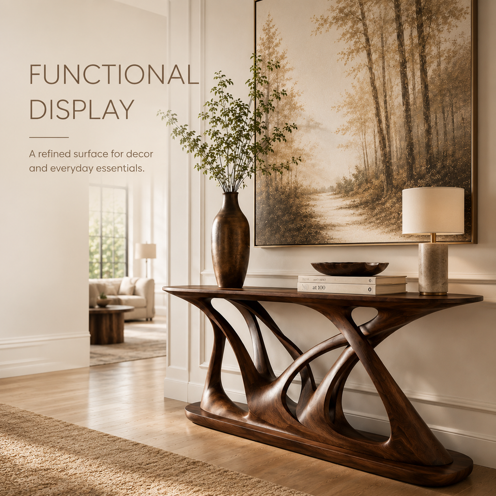Talia Soft Edge Console Table - Design 287 - product image 06