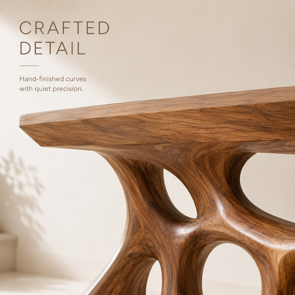 Vale Sculptural Entry Console Table - Design 288 - product image 06
