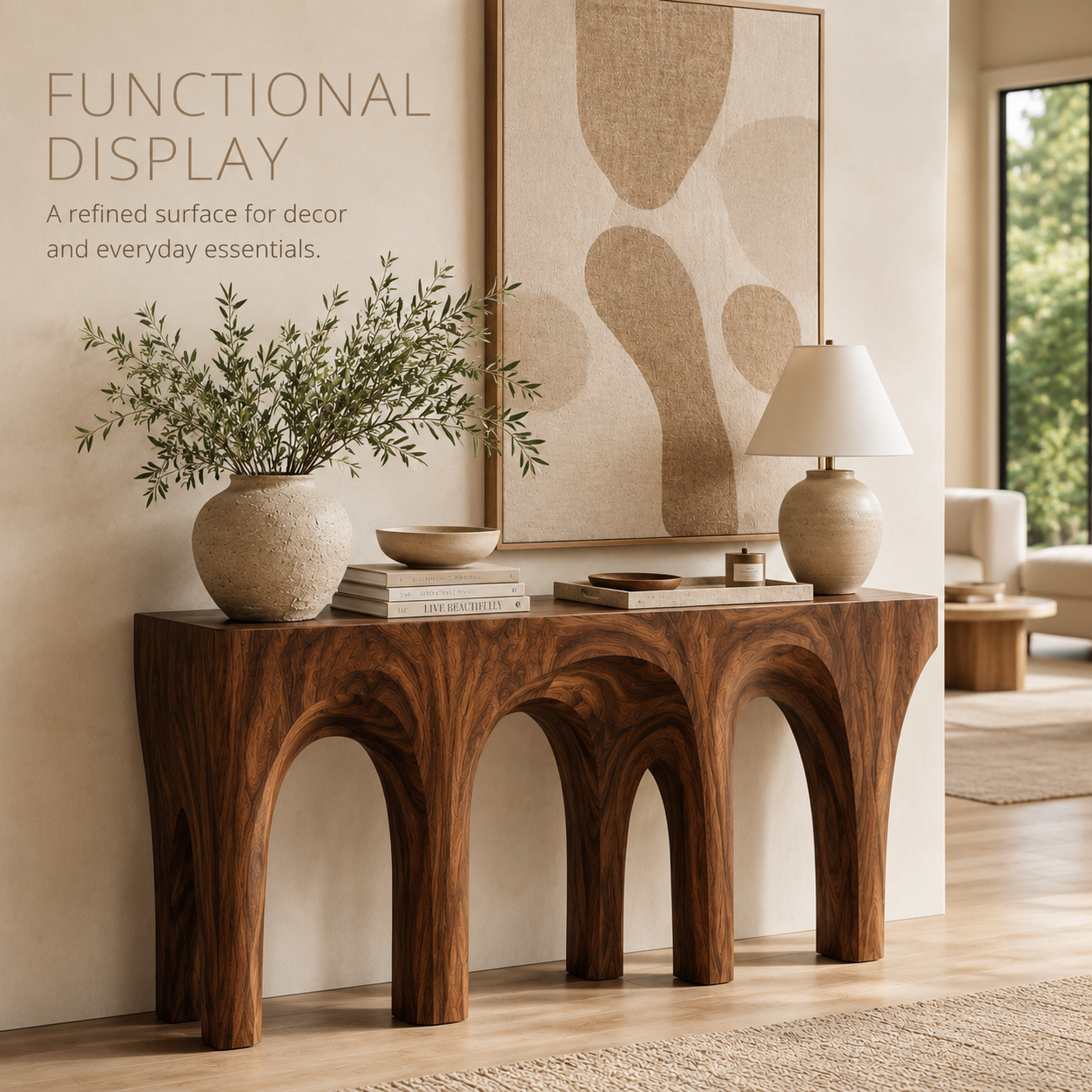 Isla Gallery Rail Console Table - Design 289 - product image 07