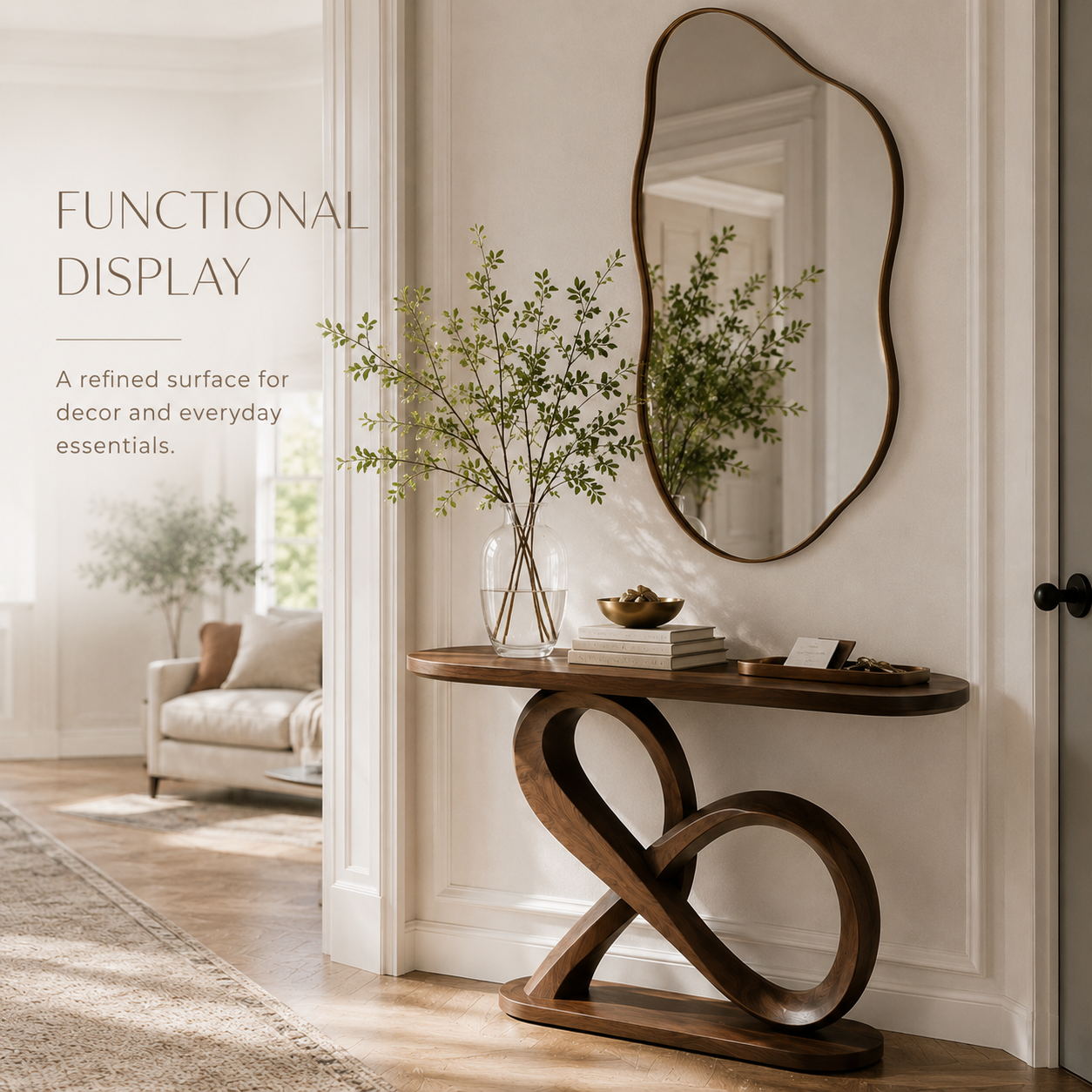 Celine Warm Modern Console Table - Design 290 - product image 07
