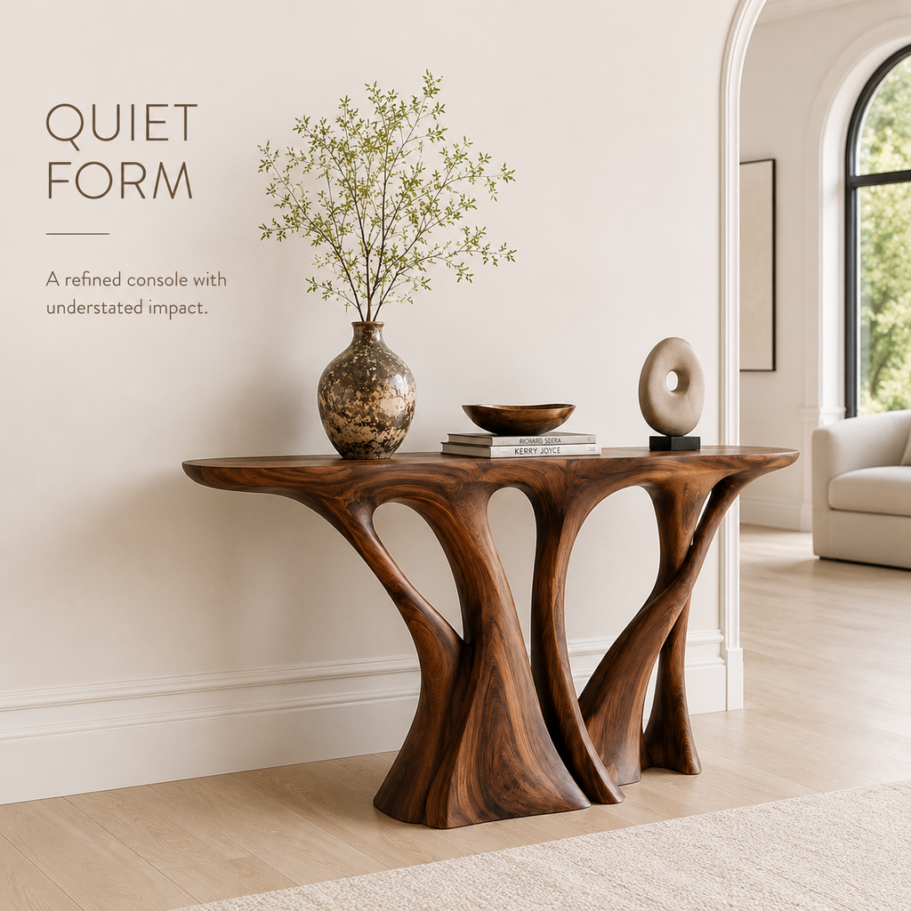 Aurelle Sculptural Console Table - Design 293 - product image 03