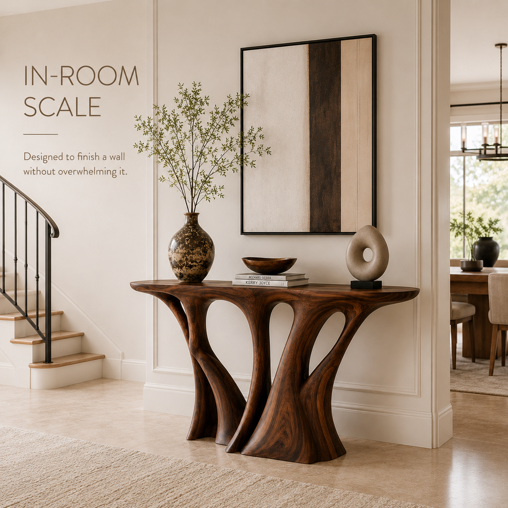 Aurelle Sculptural Console Table - Design 293 - product image 04