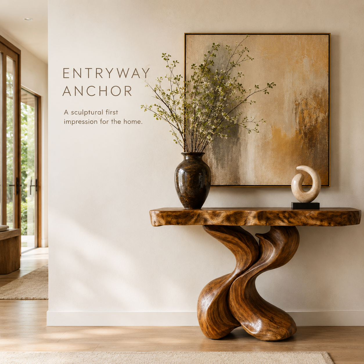 Caldera Organic Hall Console Table - Design 295 - product image 02
