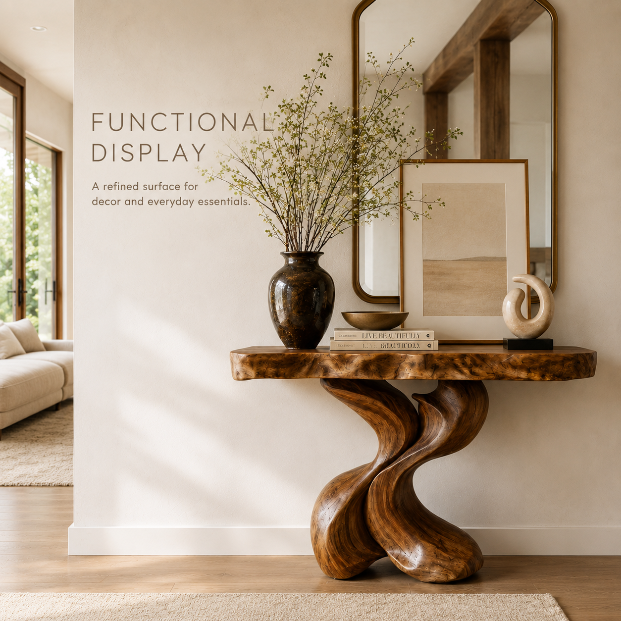 Caldera Organic Hall Console Table - Design 295 - product image 07