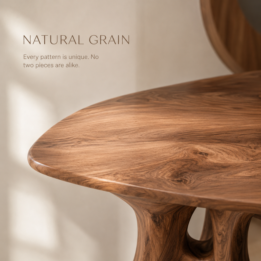 Soren Rounded Wood Console Table - Design 296 - product image 05