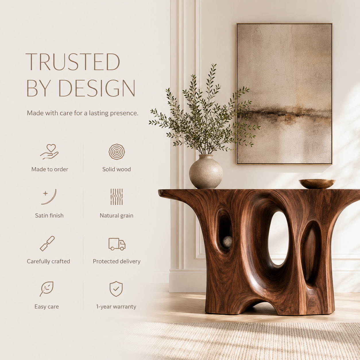 Elara Gallery Console Table - Design 297 - product image 09