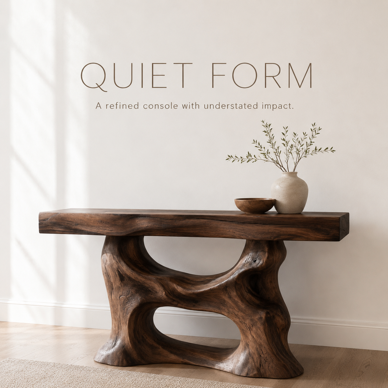 Veyra Soft Curve Console Table - Design 298 - product image 03