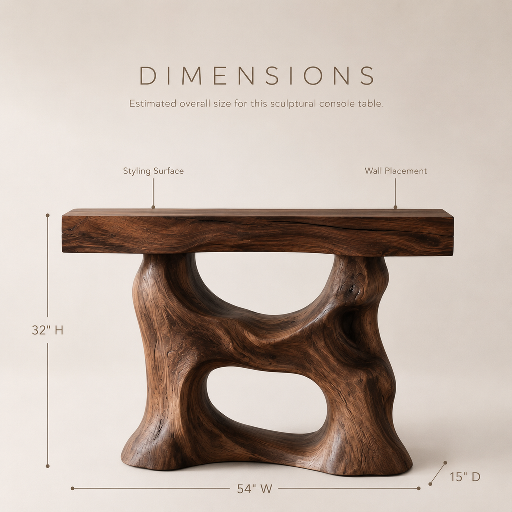 Veyra Soft Curve Console Table - Design 298 - product image 08
