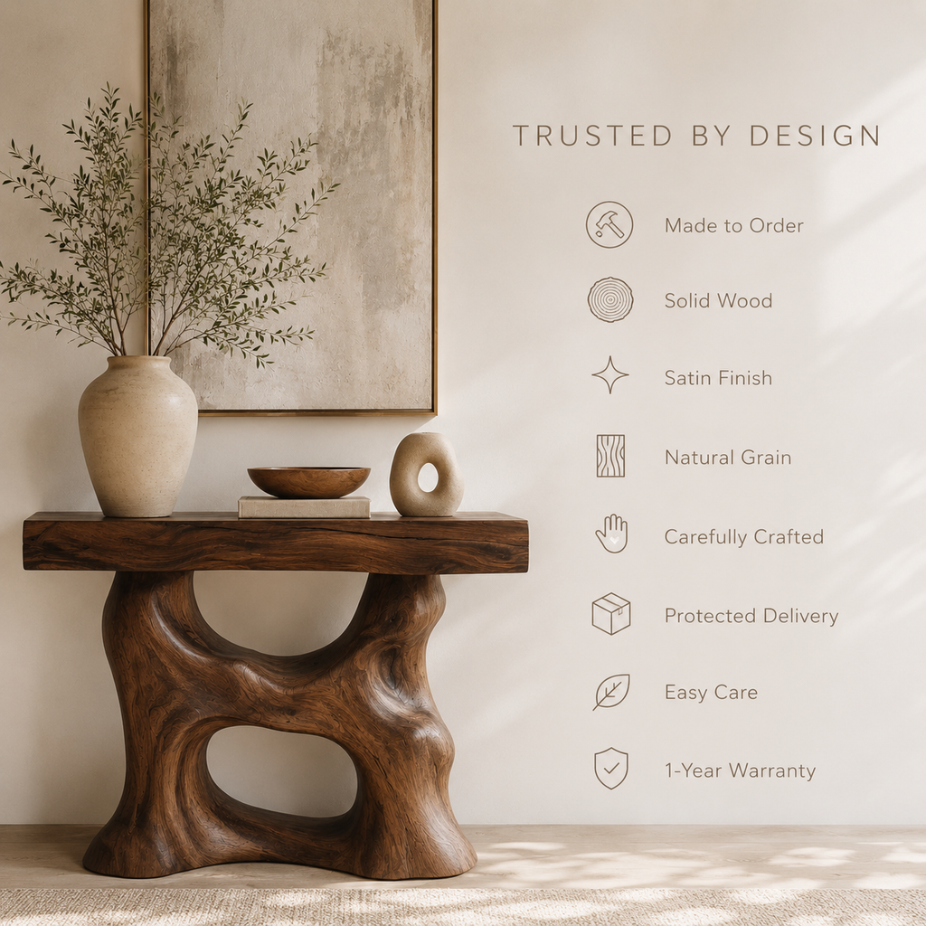 Veyra Soft Curve Console Table - Design 298 - product image 09