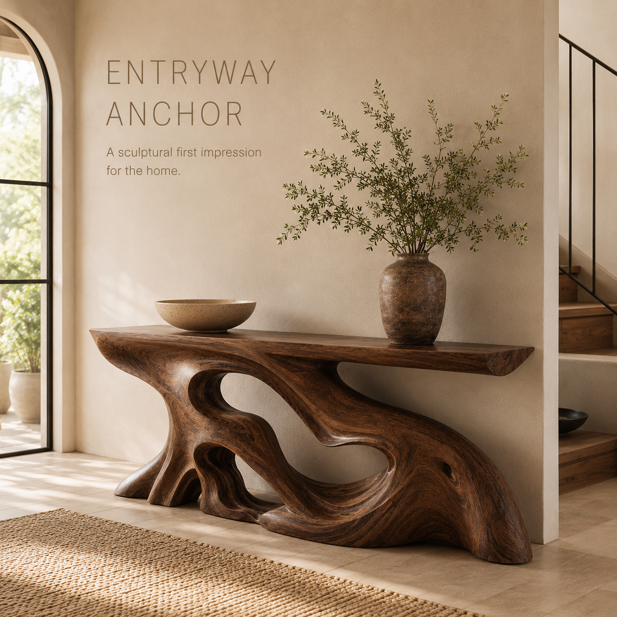 Nolan Arc Entry Console Table - Design 299 - product image 02