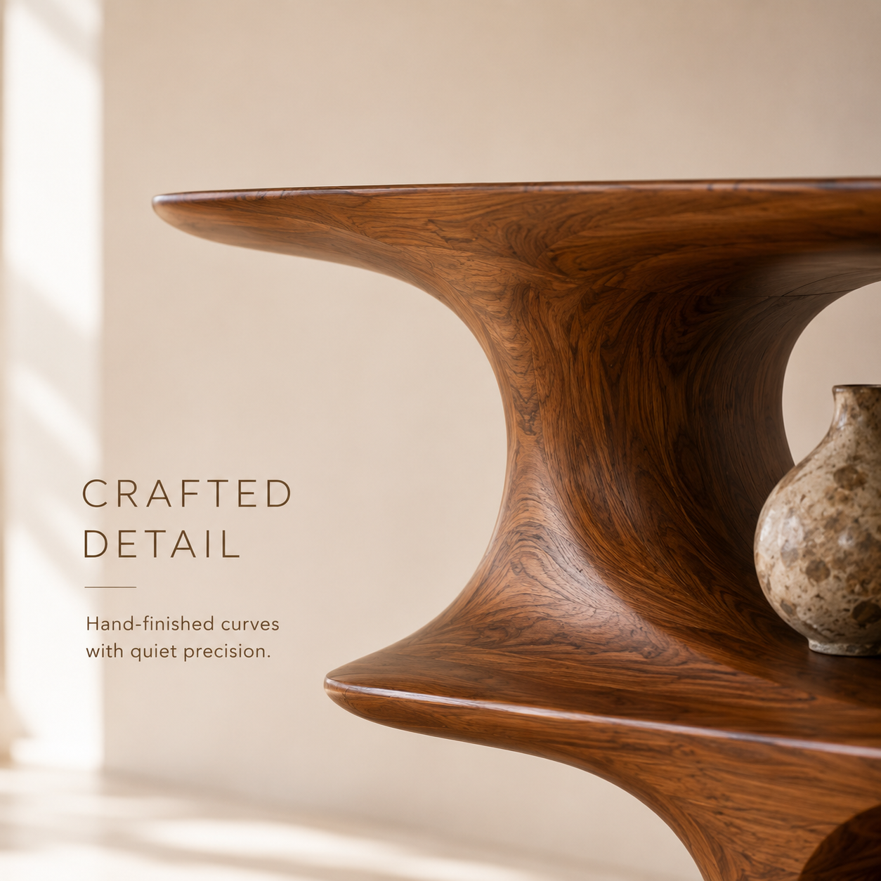 Liora Warm Walnut Console Table - Design 300 - product image 06