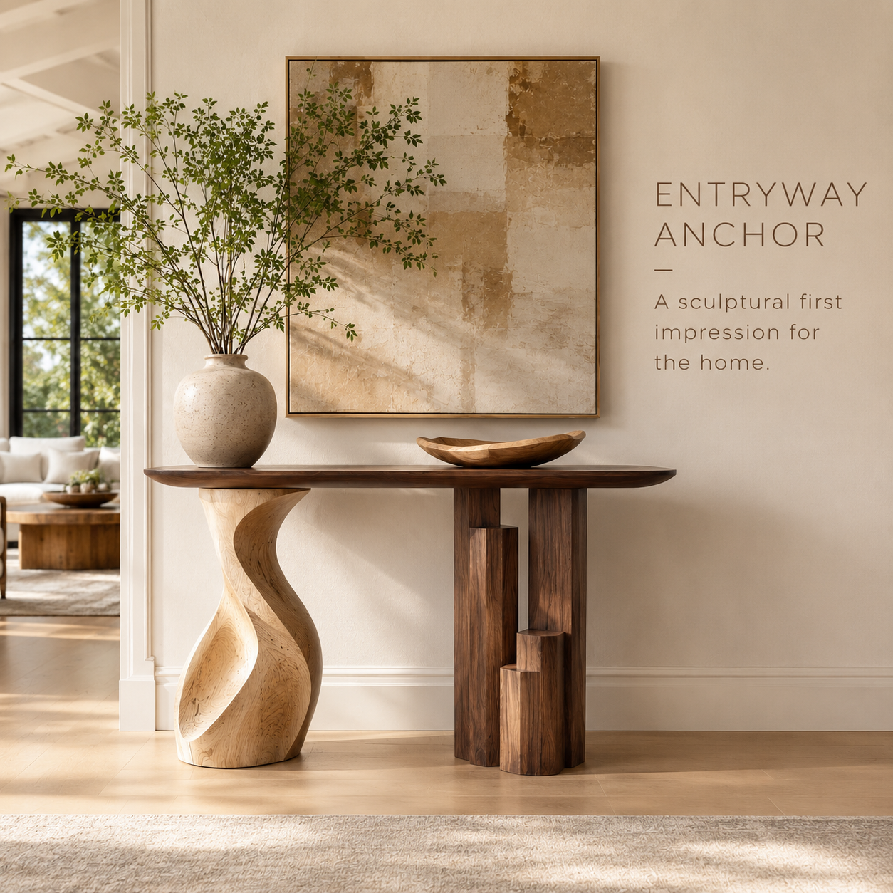Rowan Hollow Form Console Table - Design 301 - product image 02