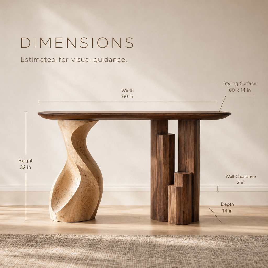 Rowan Hollow Form Console Table - Design 301 - product image 08