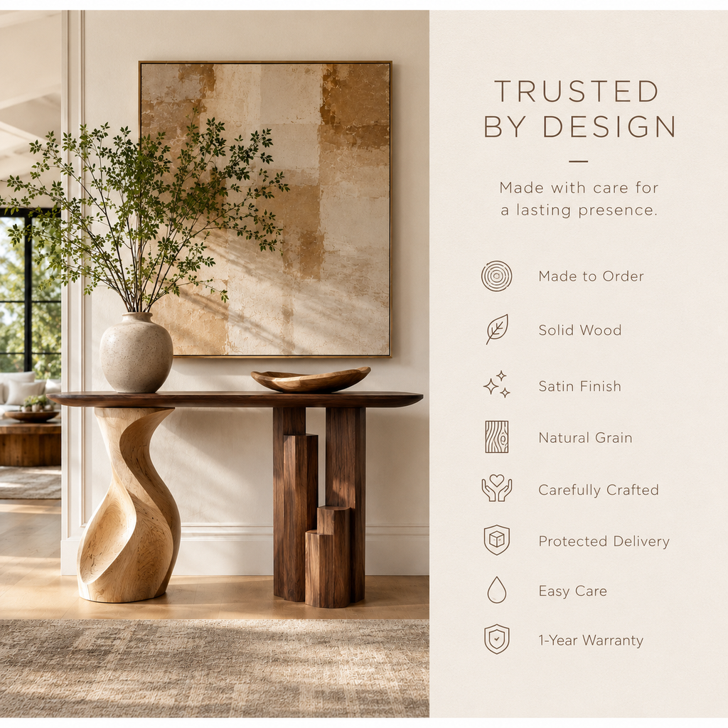 Rowan Hollow Form Console Table - Design 301 - product image 09