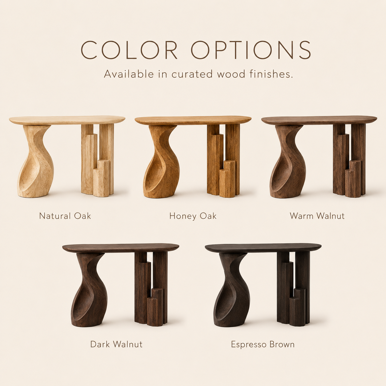 Rowan Hollow Form Console Table - Design 301 - product image 11