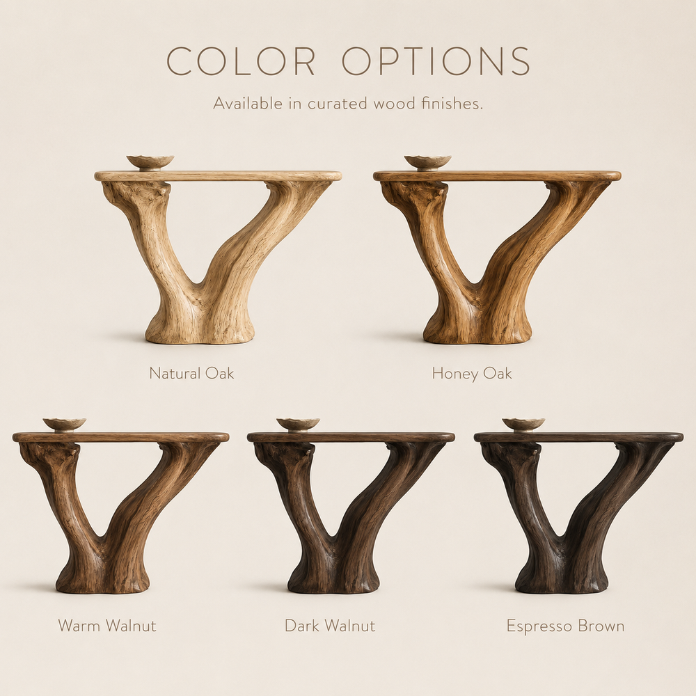 Brielle Sculpted Hall Console Table - Design 302 - product image 03