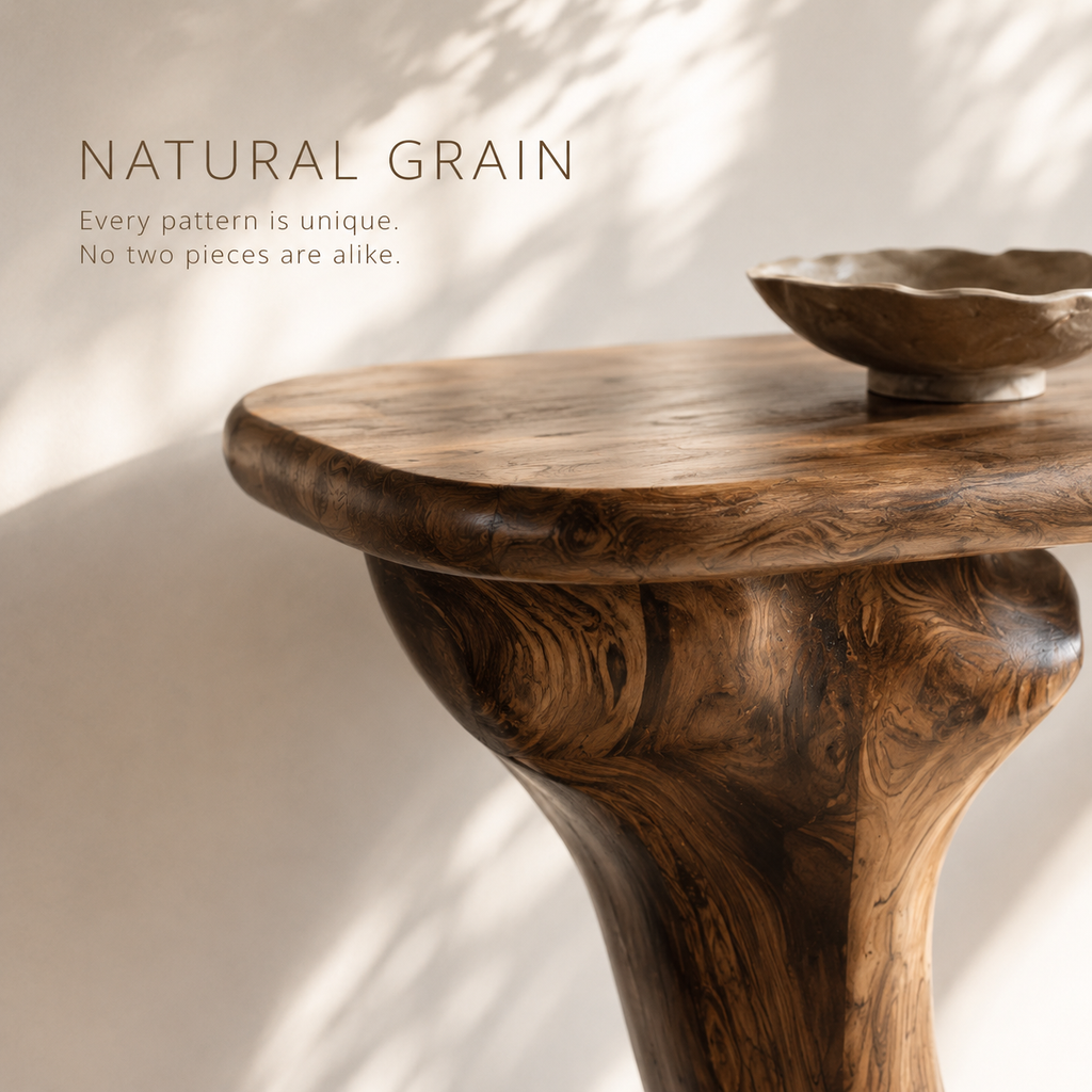 Brielle Sculpted Hall Console Table - Design 302 - product image 06