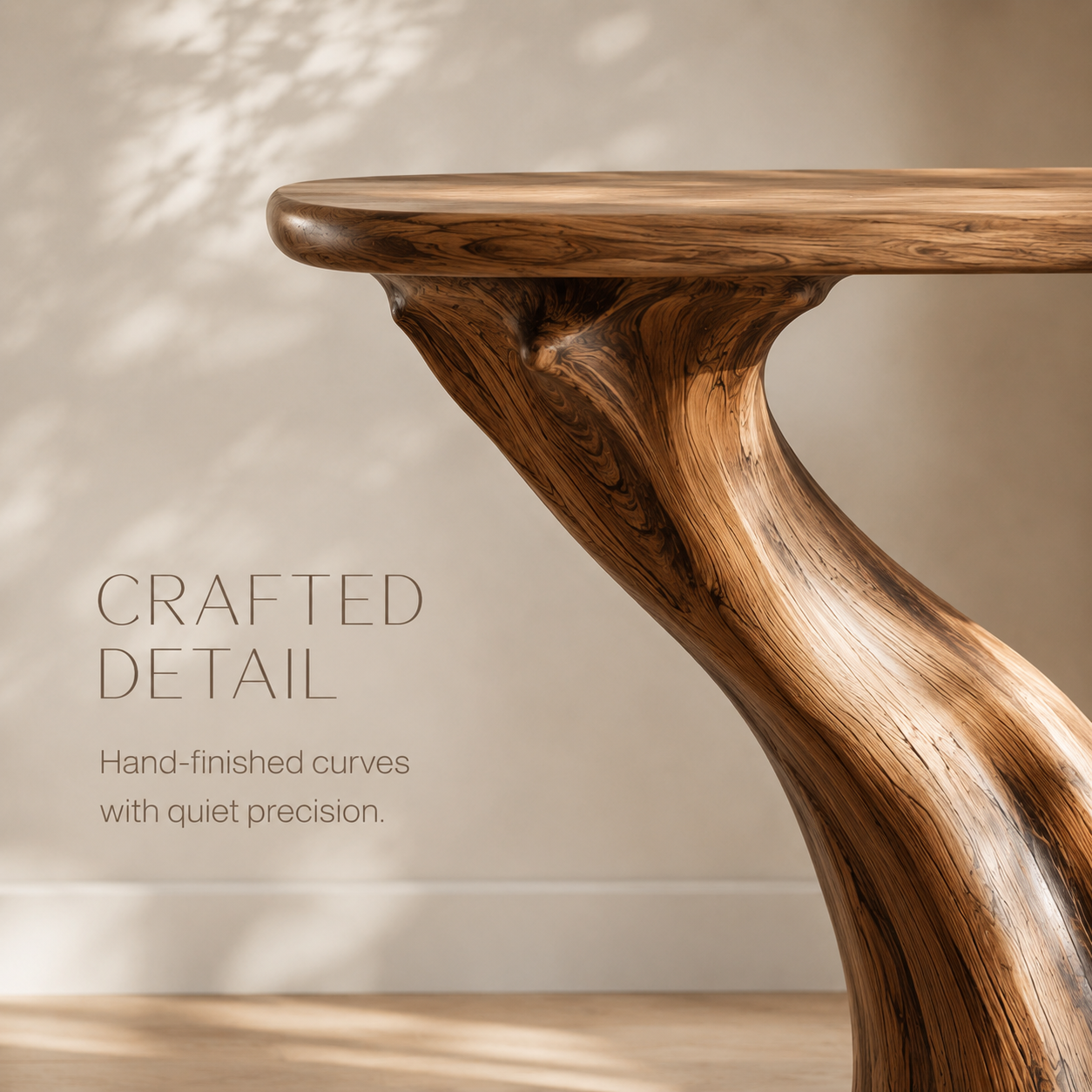 Brielle Sculpted Hall Console Table - Design 302 - product image 07