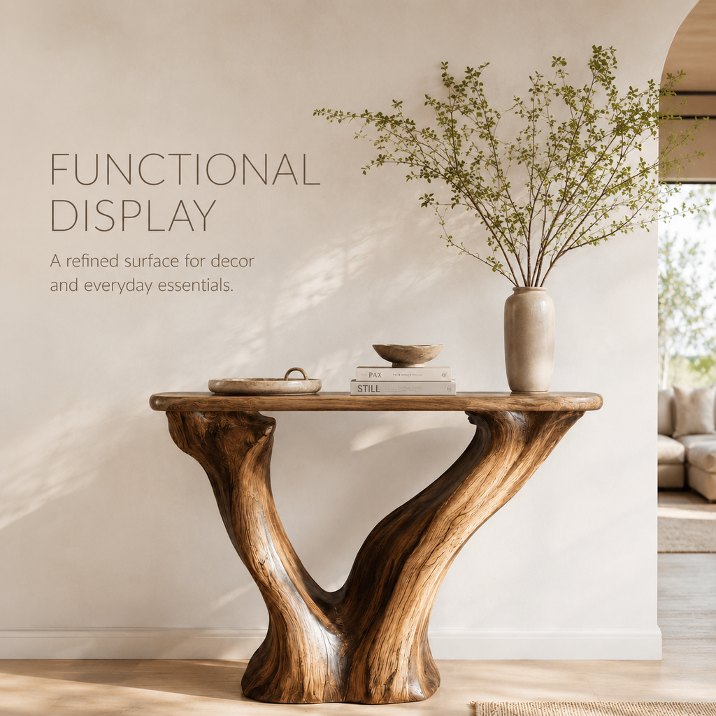 Brielle Sculpted Hall Console Table - Design 302 - product image 08