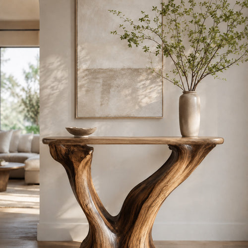 Brielle Sculpted Hall Console Table - Design 302 - square cover image
