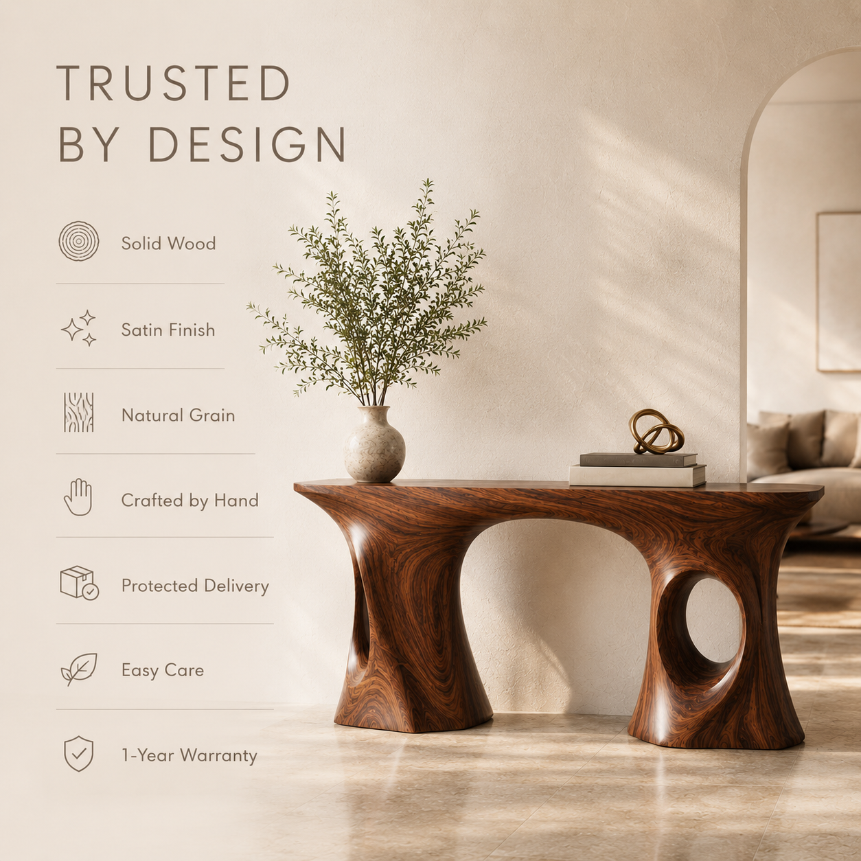 Marin Flow Entry Console Table - Design 305 - product image 09