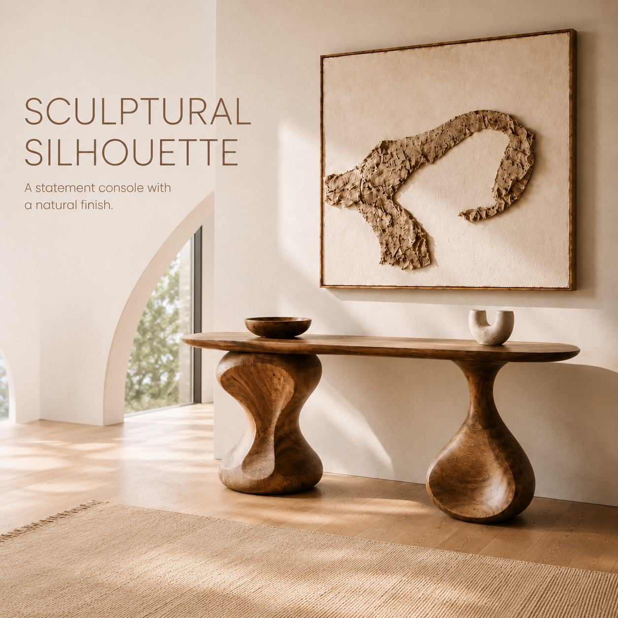 Caldera Organic Hall Console Table - Design 306 - product image 03