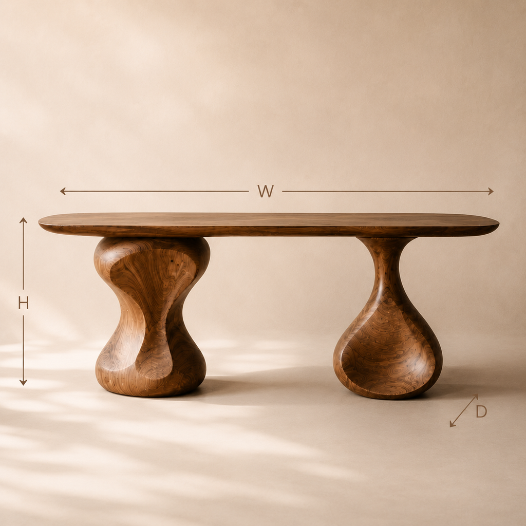 Caldera Organic Hall Console Table - Design 306 - product image 08