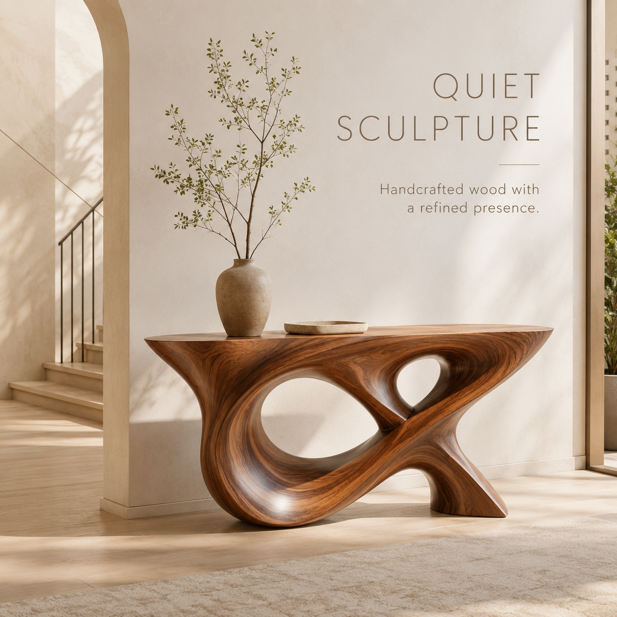 Veyra Soft Curve Console Table - Design 309 - product image 02