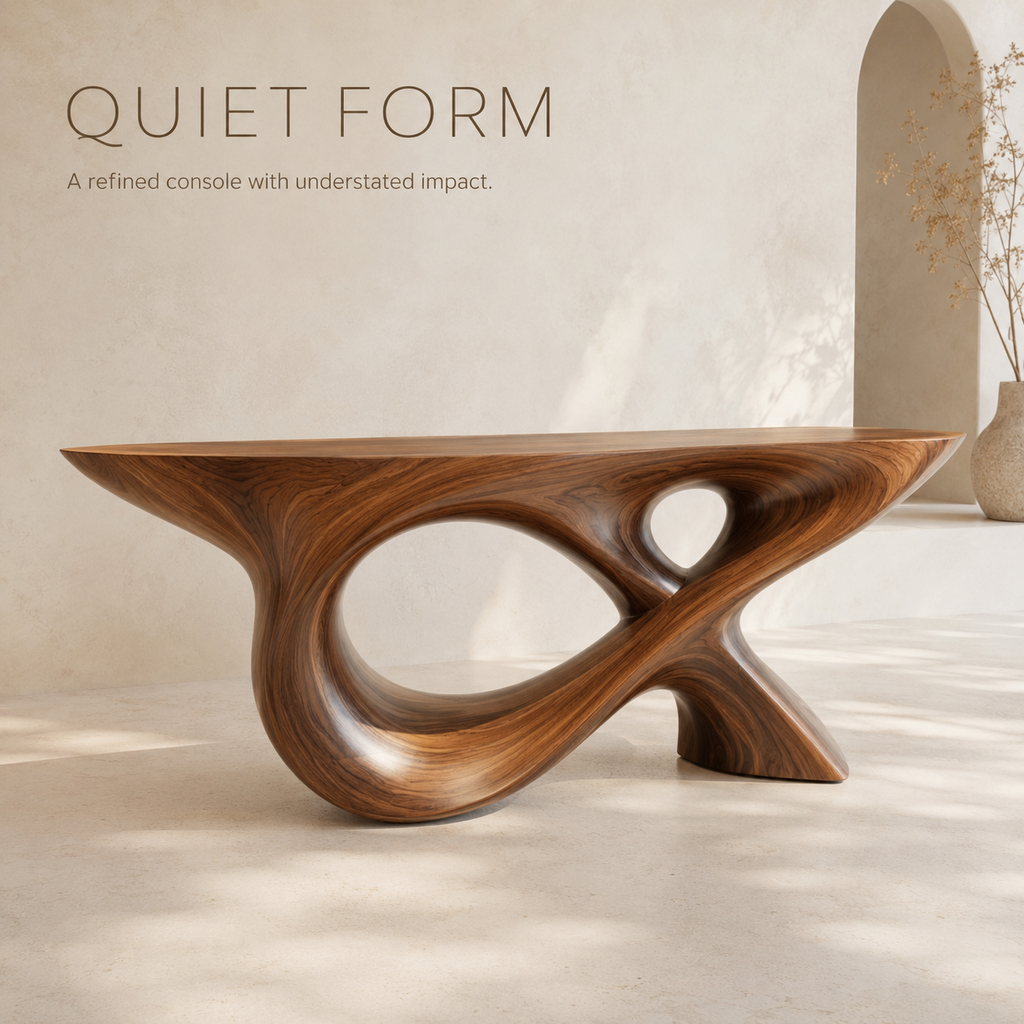Veyra Soft Curve Console Table - Design 309 - product image 03