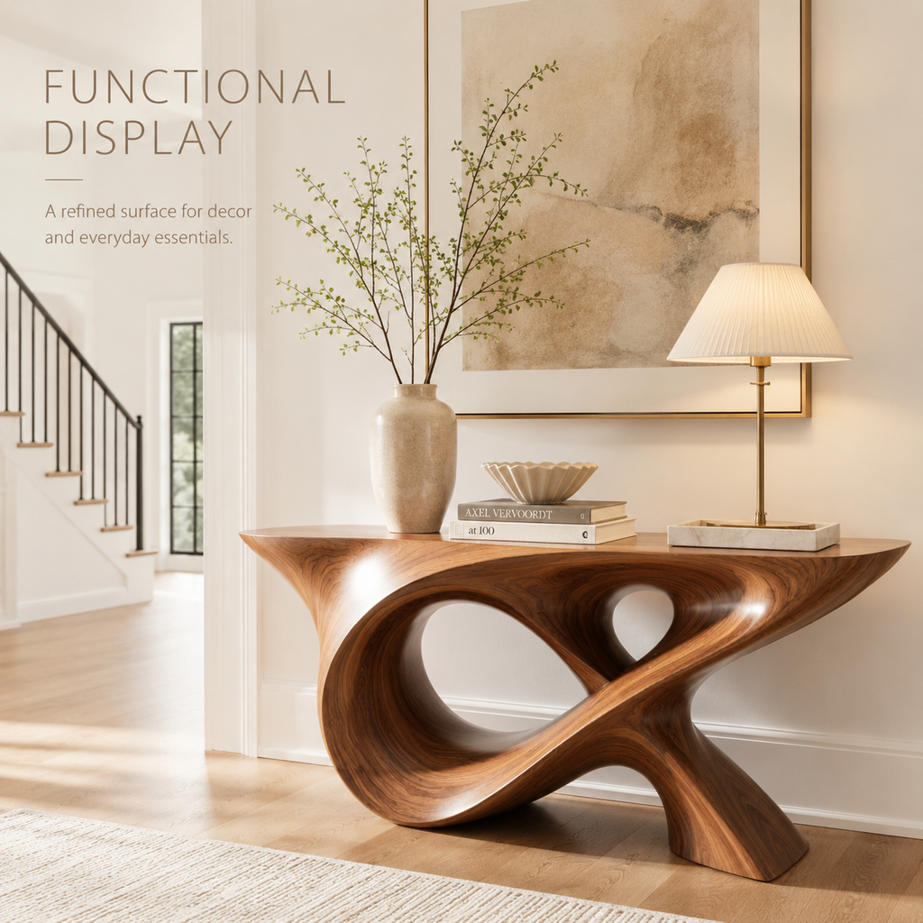 Veyra Soft Curve Console Table - Design 309 - product image 07
