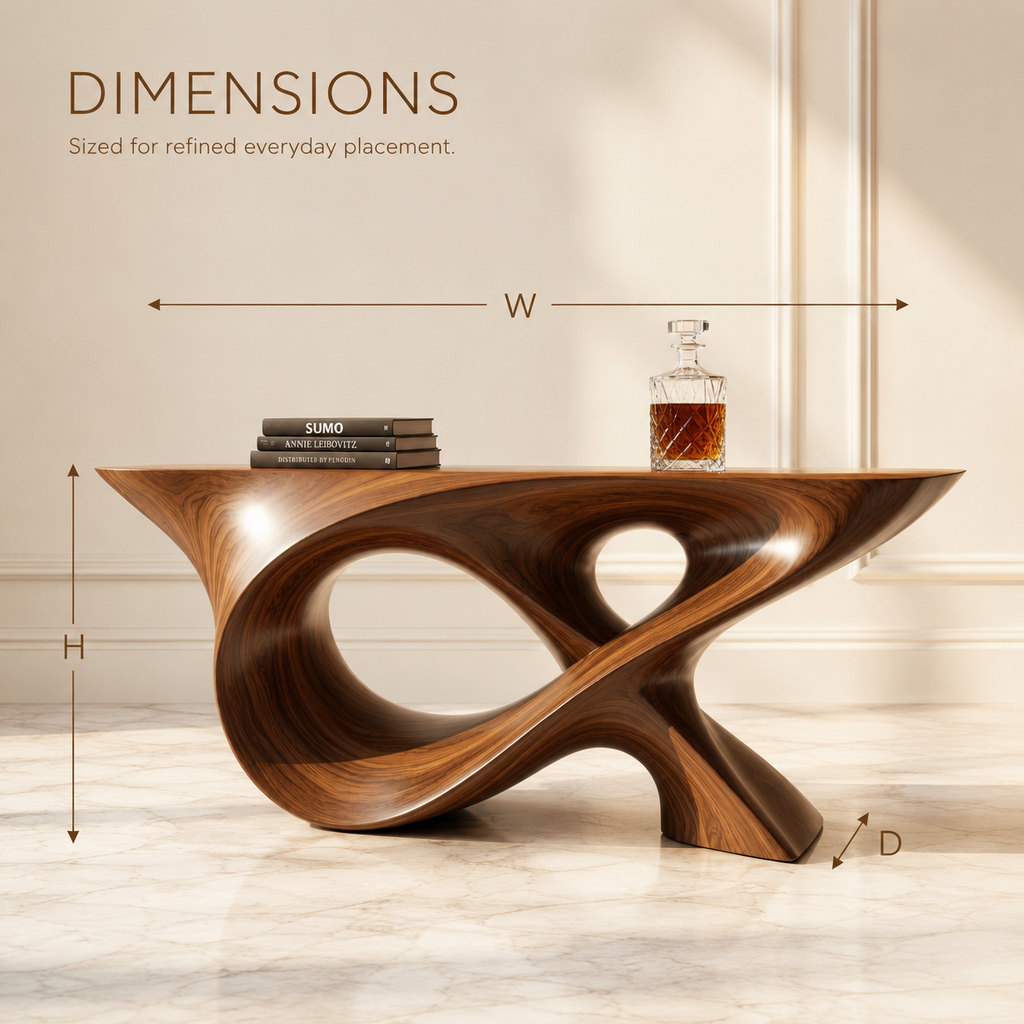 Veyra Soft Curve Console Table - Design 309 - product image 08