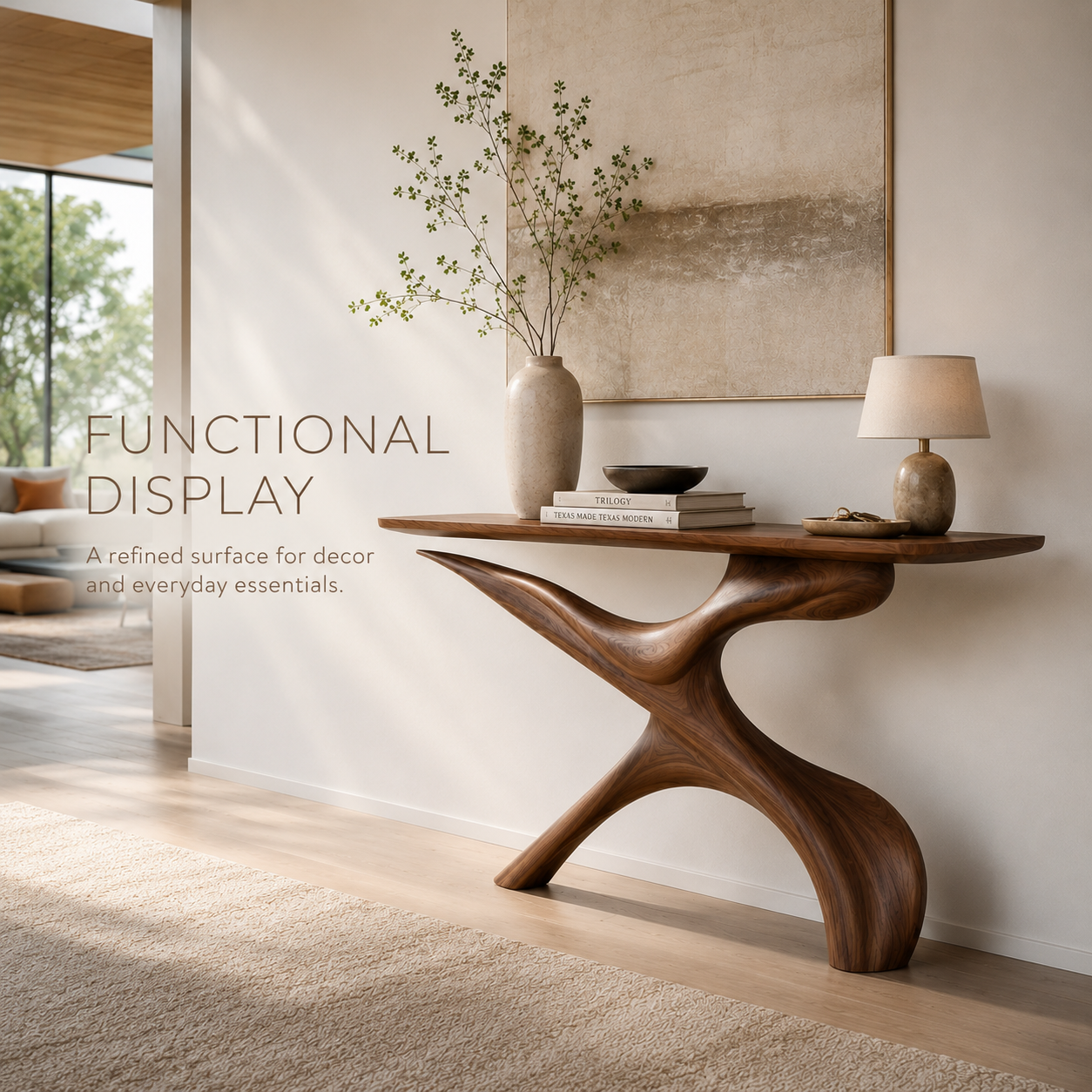 Rowan Hollow Form Console Table - Design 312 - product image 07
