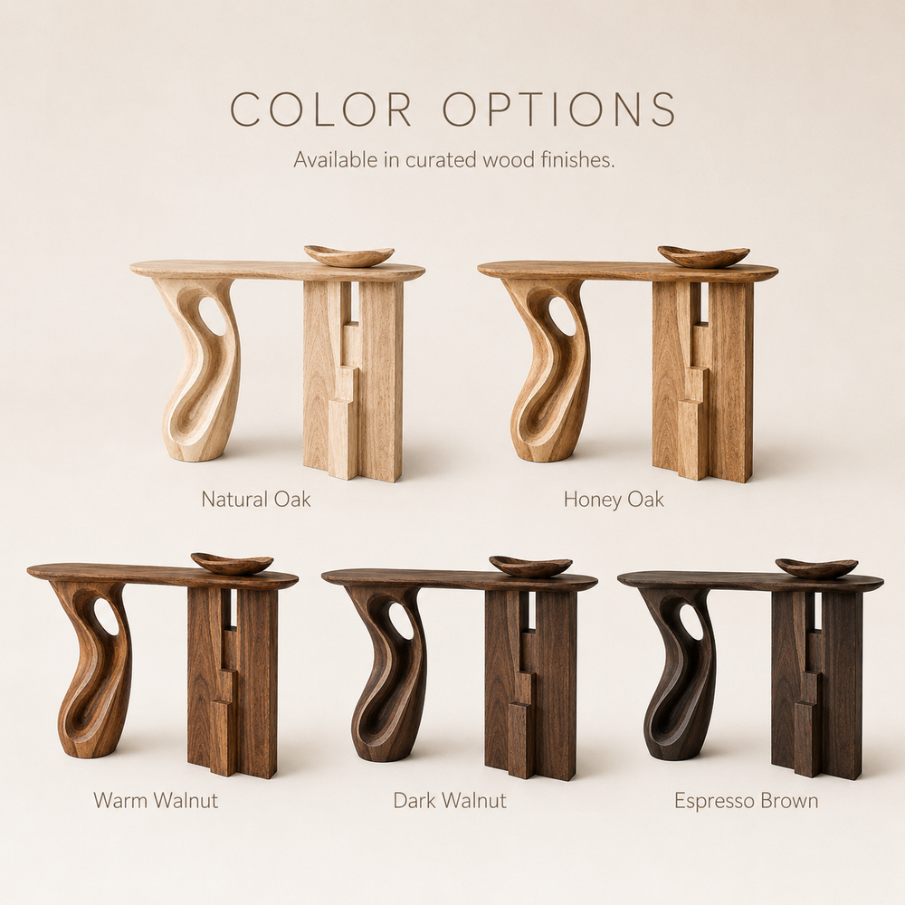 Brielle Sculpted Hall Console Table - Design 313 - product image 11
